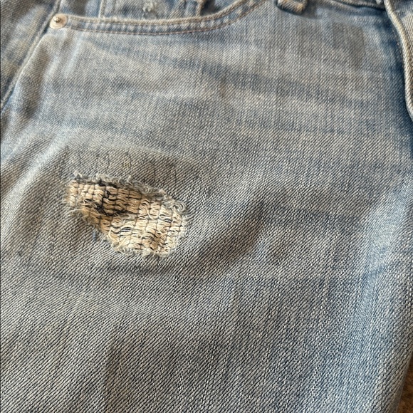 RAG & bones Distressed Blue Women's Jeans Size 25 - Picture 4 of 14